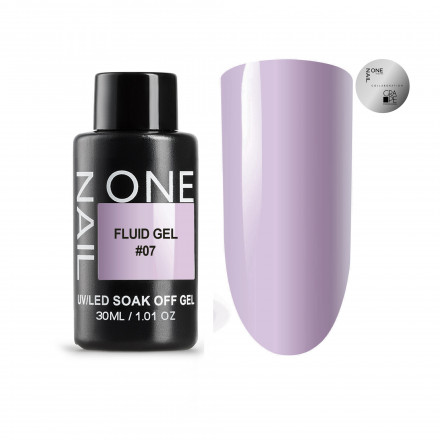 ONE NAIL   Gel FLUID   #07   30г (бутылка)   Гель для укрепления