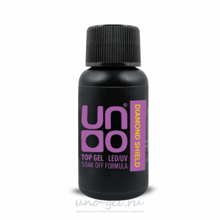 UNO   Top DIAMOND SHIELD   30мл (бутылка)    Топ без л/с без UV-фильтра