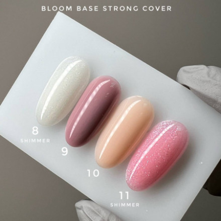 BLOOM   Base Strong COVER   #09   30мл (бутылка)   База камуфлирующая жесткая