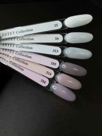 KLIO   ESTET   #314   10мл   Гель-лак полупрозрачный   Вуалевые