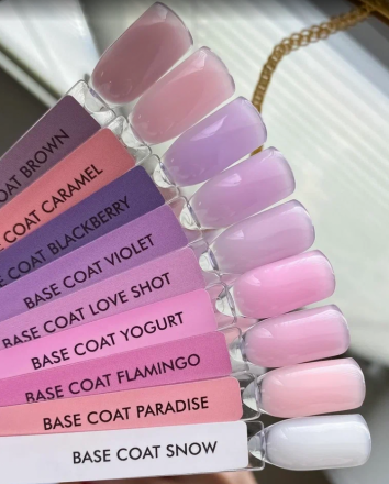 ONE NAIL   Base SNOW   50мл (шайба)   База камуфлирующая эластичная  (легкие в снятии)