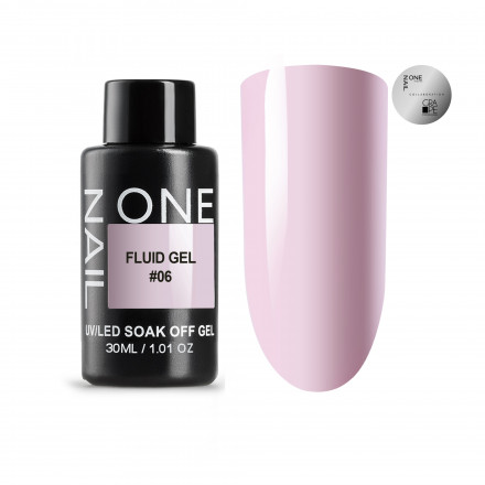 ONE NAIL   Gel FLUID   #06   30г (бутылка)   Гель для укрепления