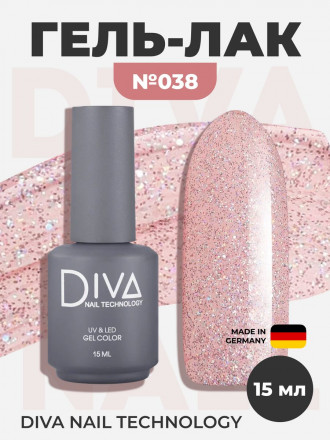 DIVA   Гель-лак   15мл   #38   (СНЯТО)