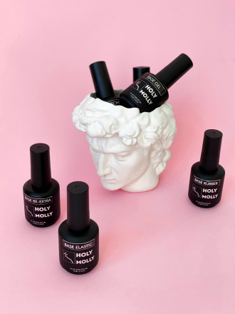 HOLY MOLLY   База прозрачная   Base   RUBBER   15мл