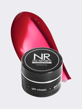 NAIL REPUBLIC   Gel RED, AND?   #286   15г   Гель  для моделирования средне-жидкий цветной