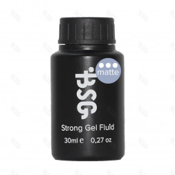 BSG   Топ матовый без л/с   Top   Strong Gel Fluid Matte   30мл (бутылка)