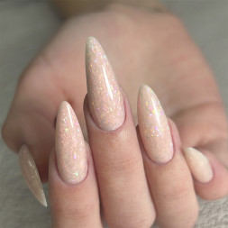 BSG   Base Colloration Hard   #120   20мл   База камуфлирующая жесткая с хлопьями Юки