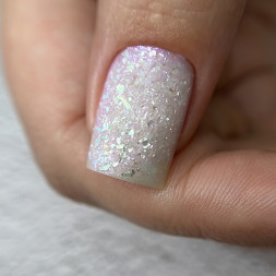 BSG   Base Colloration Hard   #121   20мл   База камуфлирующая жесткая с хлопьями Юки