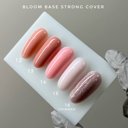 BLOOM   Base Strong COVER #12   30мл (бутылка)   База камуфлирующая жесткая