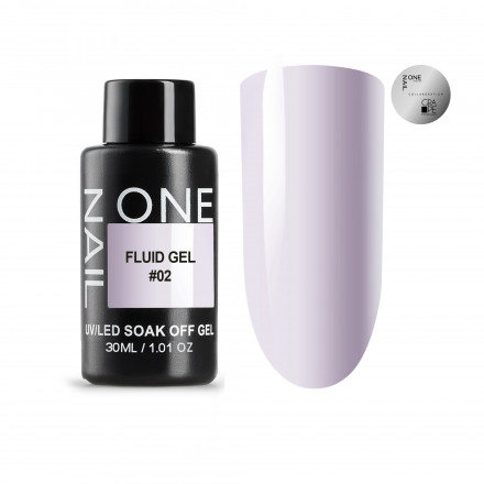 ONE NAIL   Gel FLUID   #02   30г (бутылка)   Гель для укрепления