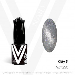 VOGUE NAILS   Гель-лак кошачий глаз с блёстками  10мл  KITTY  #3*